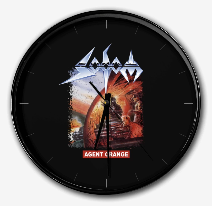 Reloj Negro de Sodom Agent Orange
