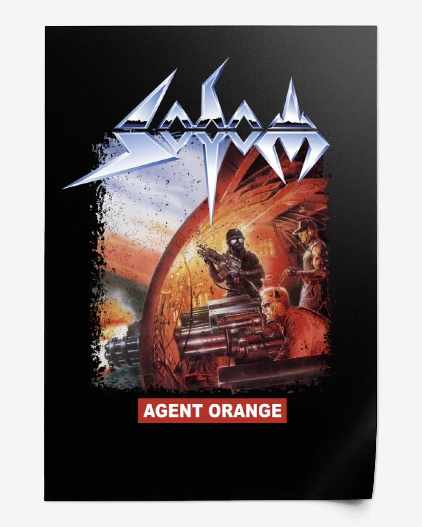 Print Sodom Agent Orange