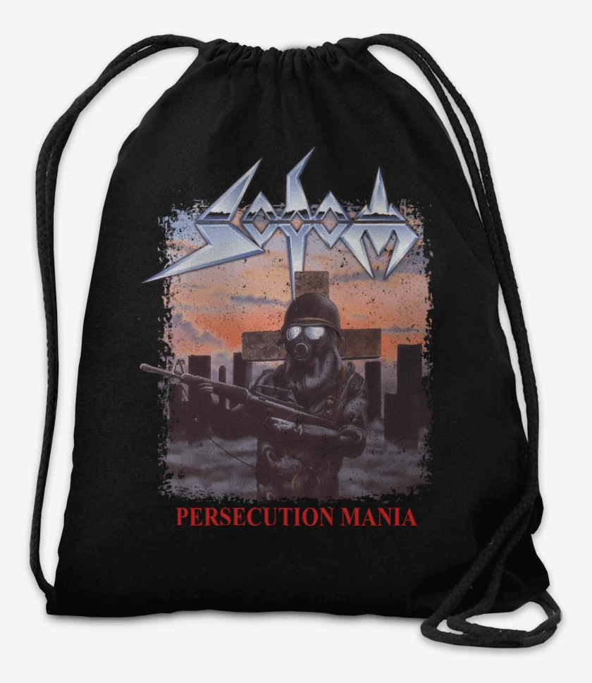 Mochila Negro de Sodom Persecution Mania