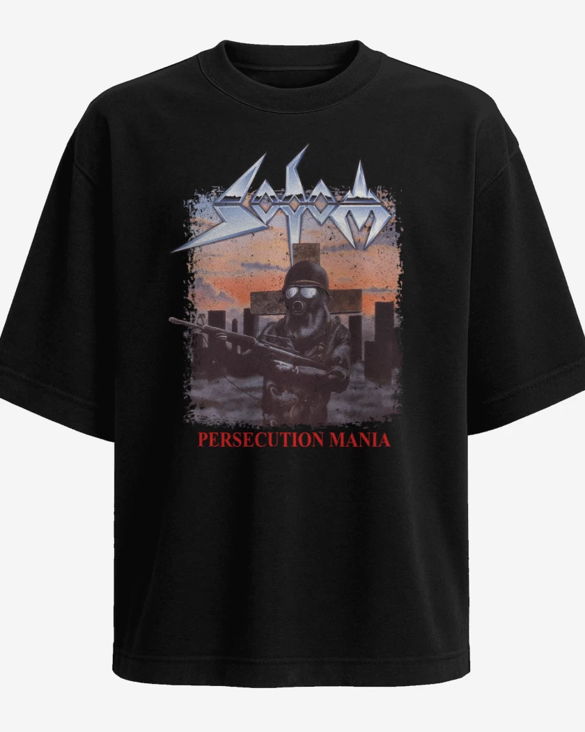 Polera Oversize Sodom Persecution Mania