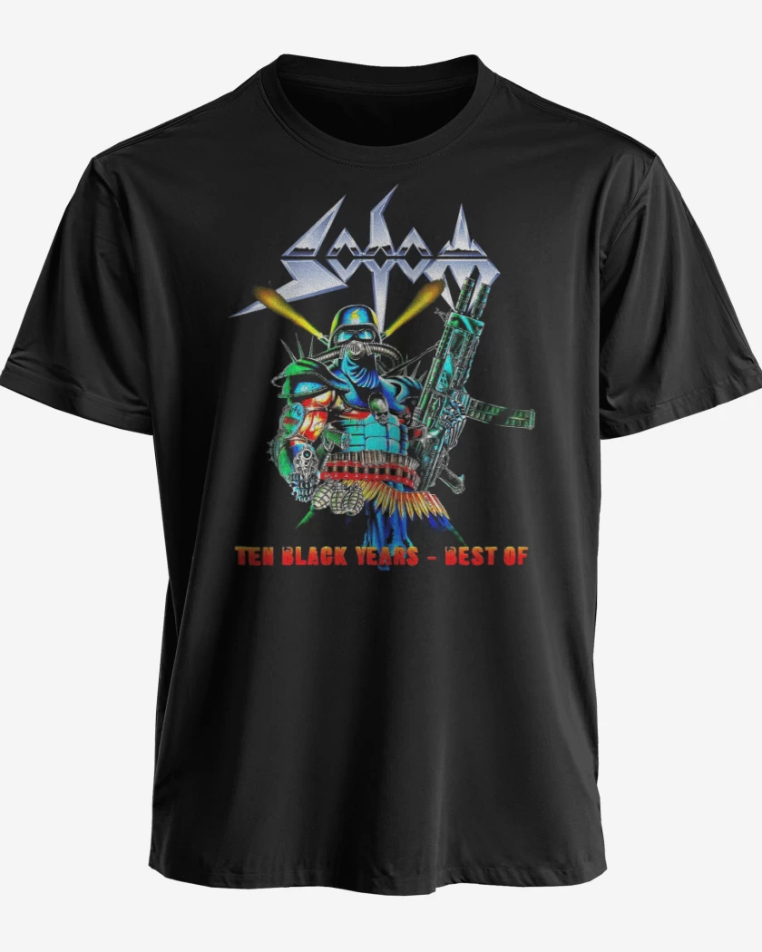 Polera Sodom Ten Black Years