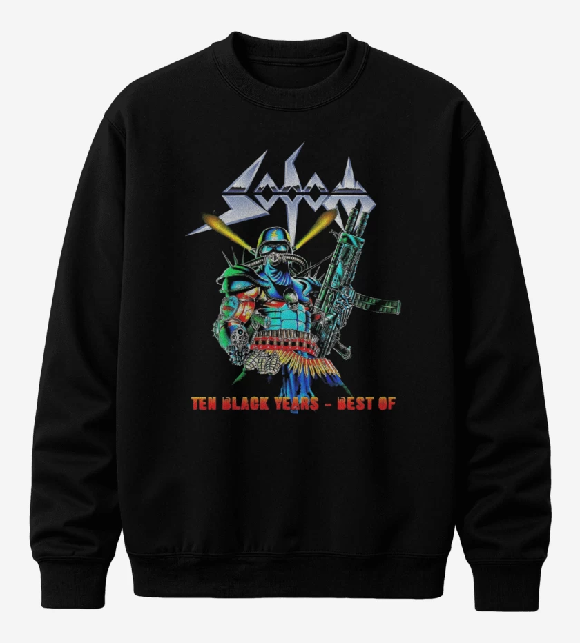 Poleron polo Sodom Ten Black Years