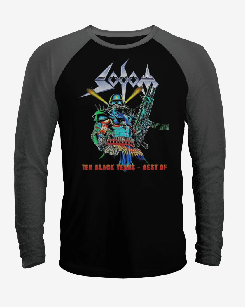 Polera Raglan Sodom Ten Black Years