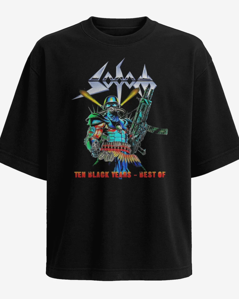 Polera Oversize Sodom Ten Black Years