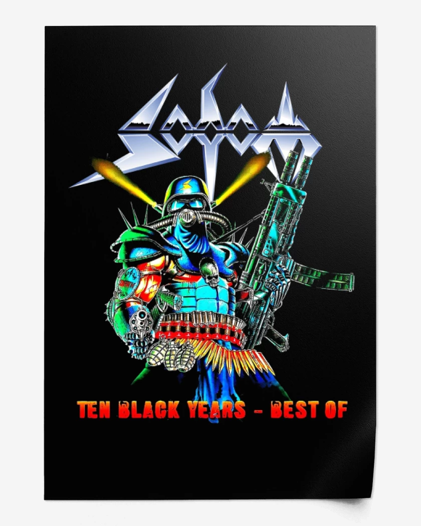 Print Sodom Ten Black Years