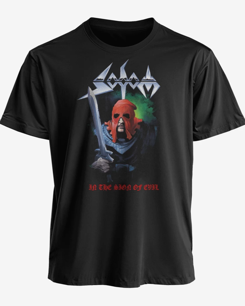 Polera Sodom In The Sign of Evil