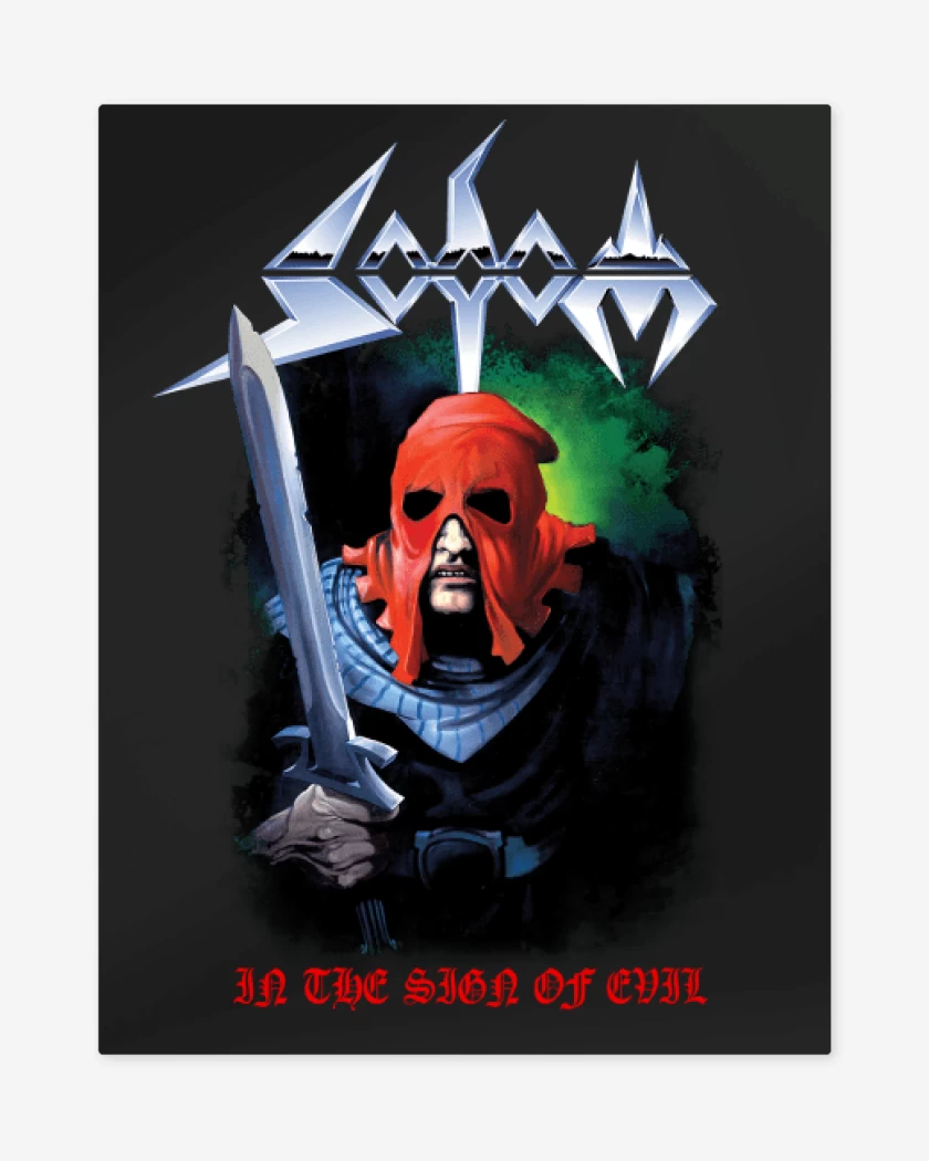 Print metalico Sodom In The Sign of Evil