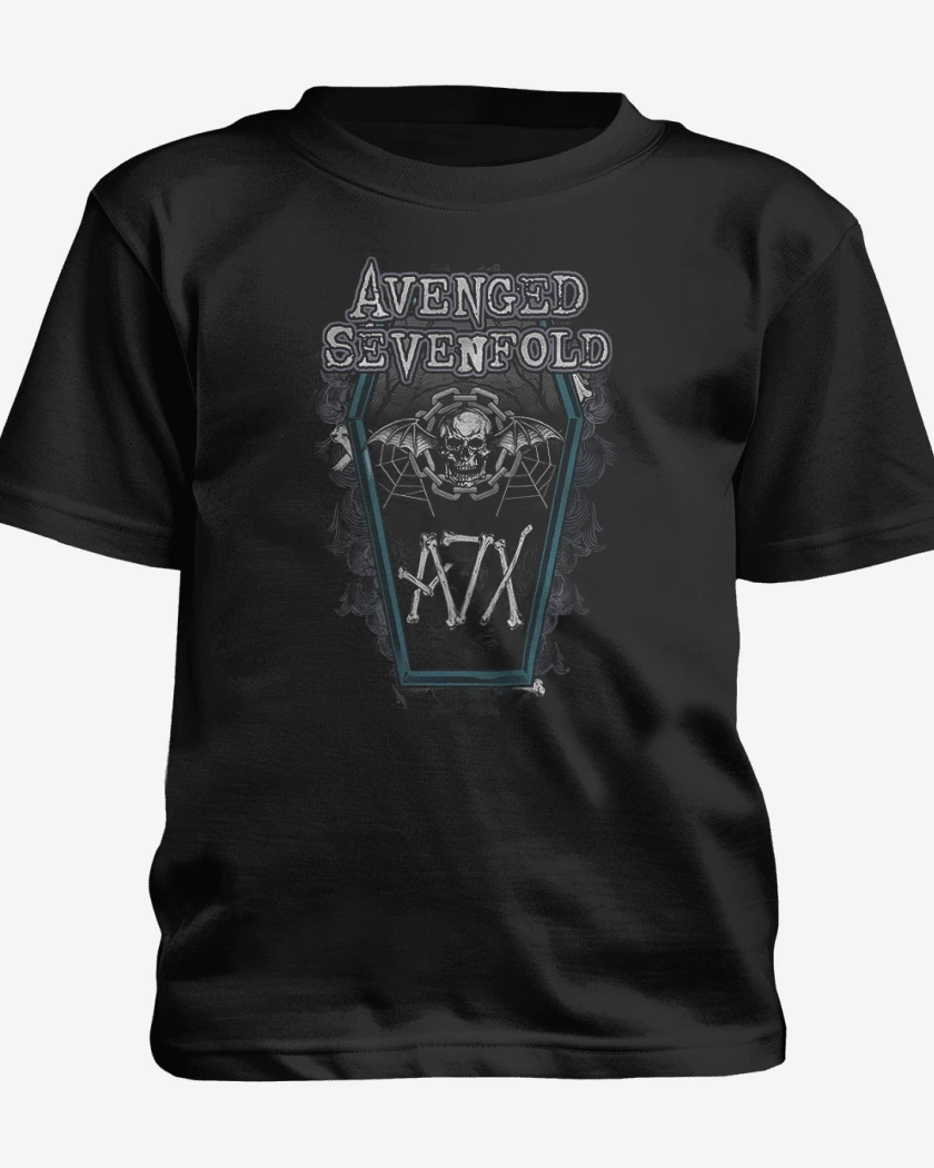 Polera de niño Negro de A7X 2