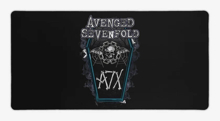 Mouse pad Gamer Negro de A7X 2