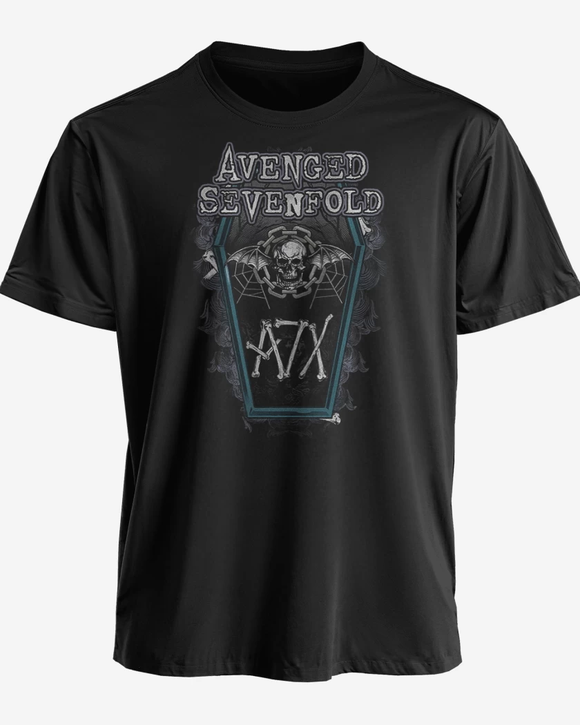 Polera premium Negro de A7X 2