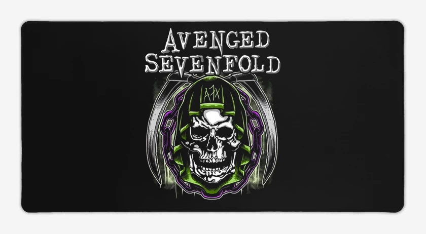 Mouse pad Gamer Negro de A7X 3