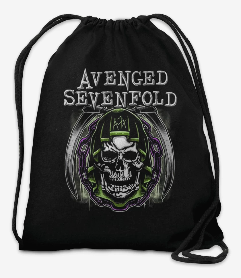 Mochila Negro de A7X 3