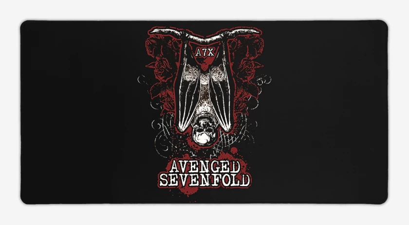 Mouse pad Gamer Negro de A7X 4