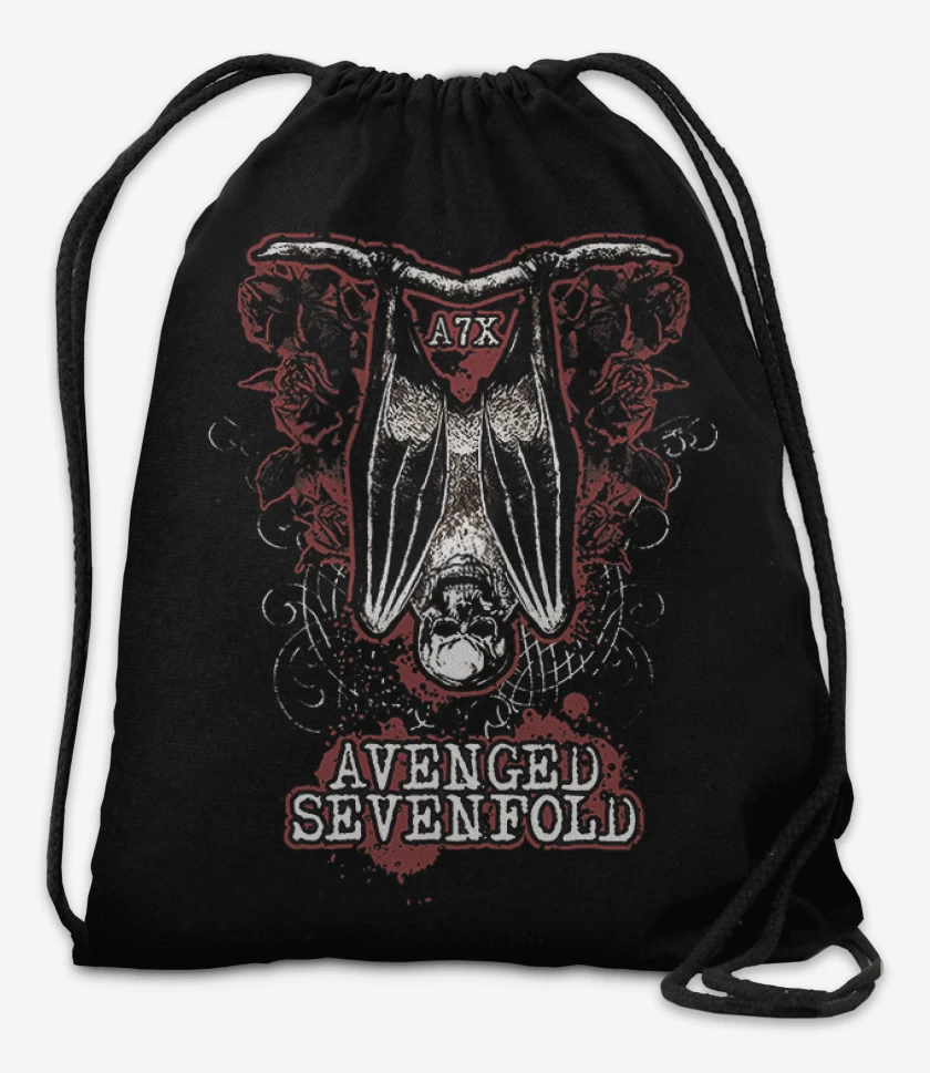 Mochila Negro de A7X 4