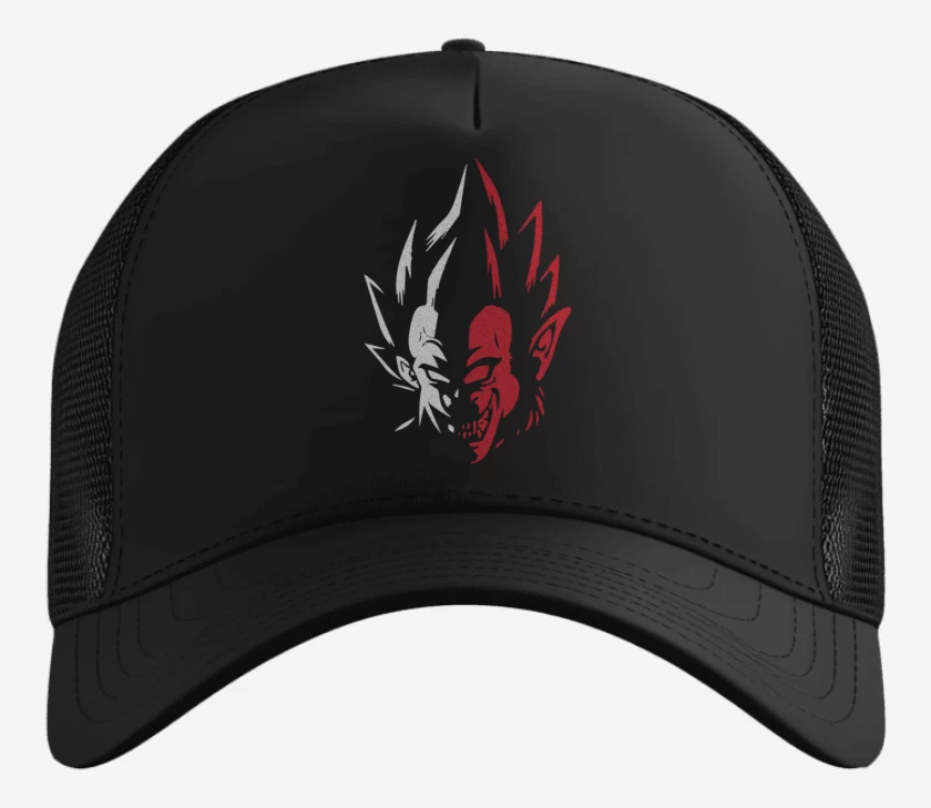 Gorro Negro de Vegeta mono