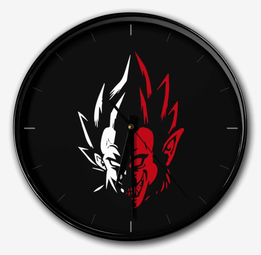 Reloj Negro de Vegeta mono
