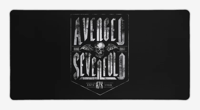 Mouse pad Gamer Negro de A7X 5