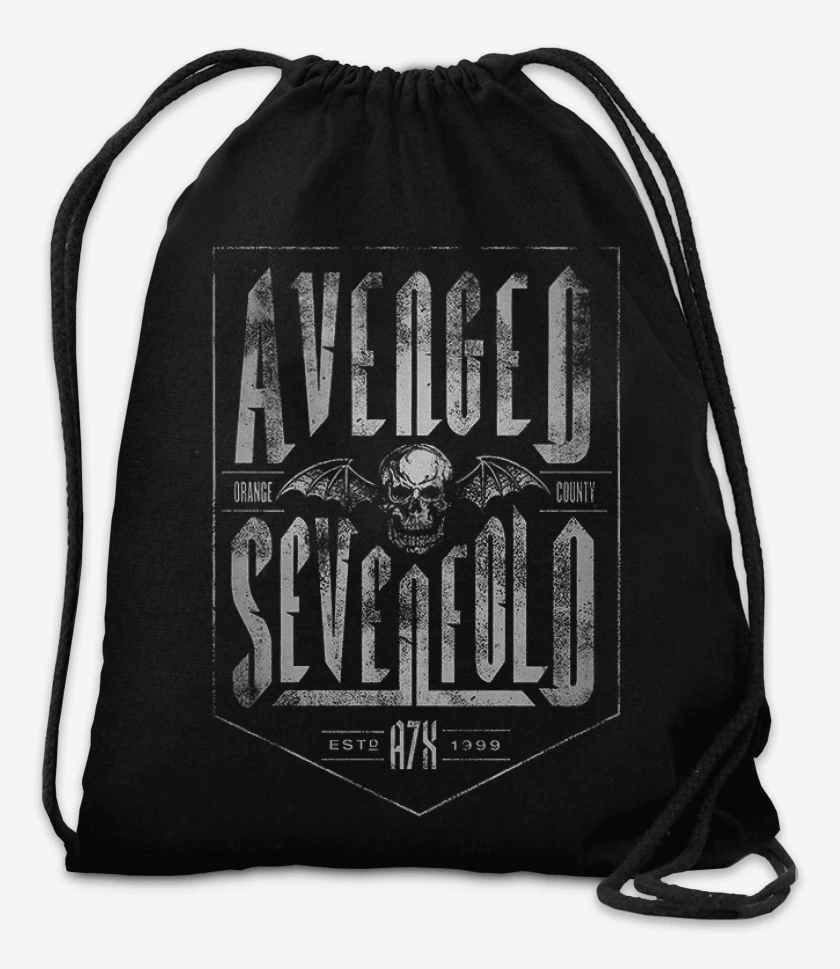Mochila Negro de A7X 5