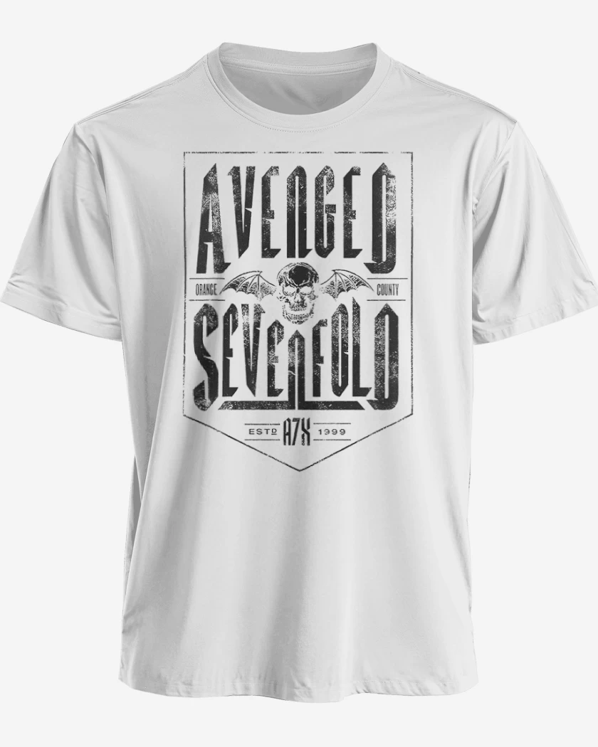 Polera premium Blanco de a7x 6 