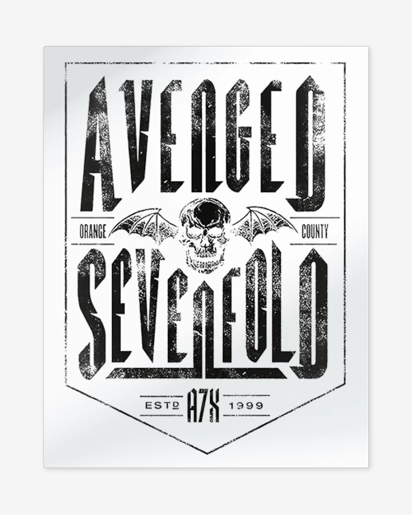 Print metalico a7x 6 