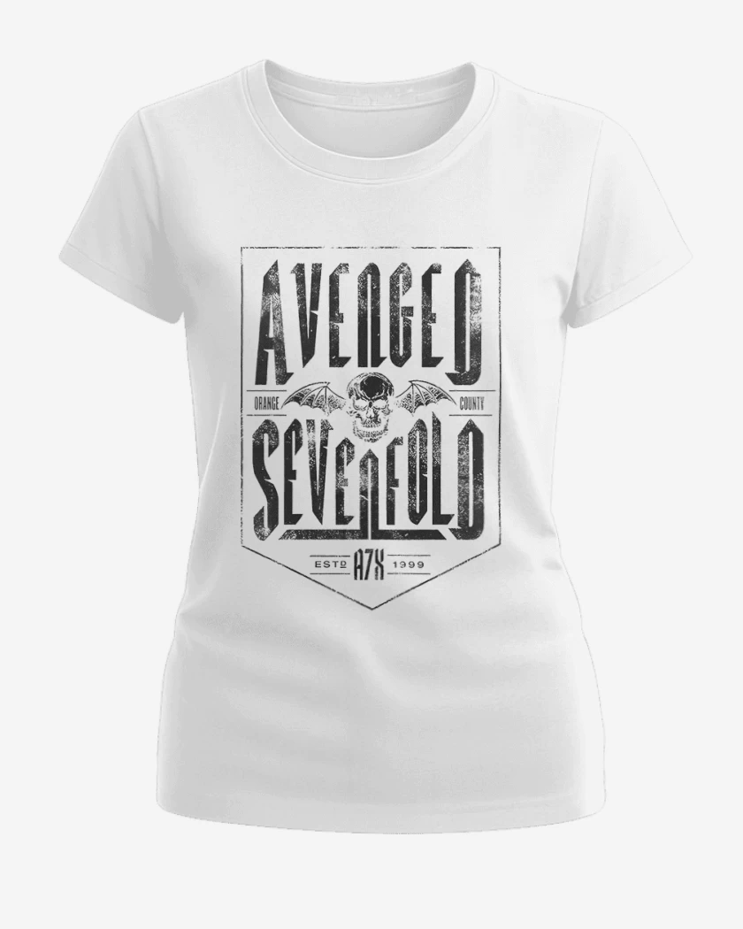 Polera de Mujer Blanco de a7x 6 