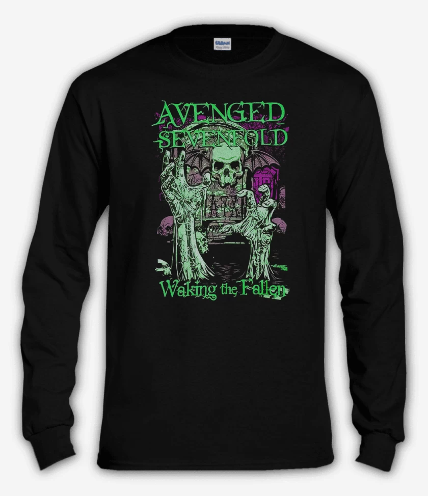 Polera manga larga a7x waking the fallen