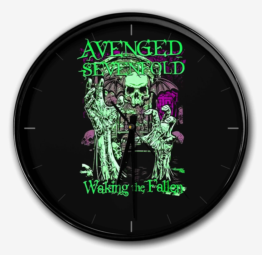 Reloj Negro de a7x waking the fallen