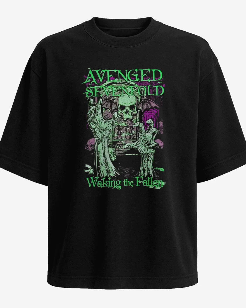 Polera Oversize a7x waking the fallen