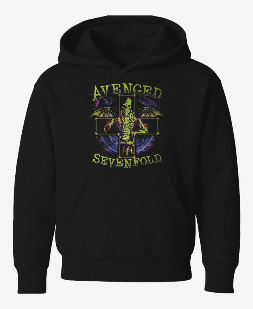 Poleron de niño Negro de Avenged 7 x
