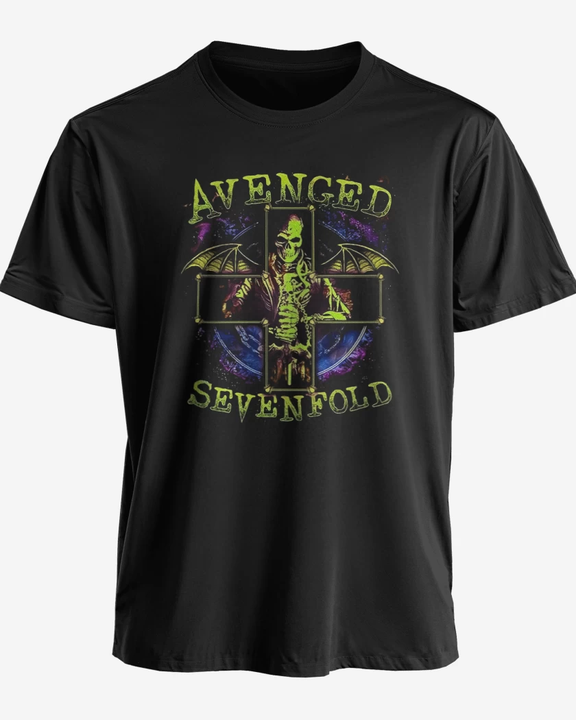 Polera premium Negro de Avenged 7 x