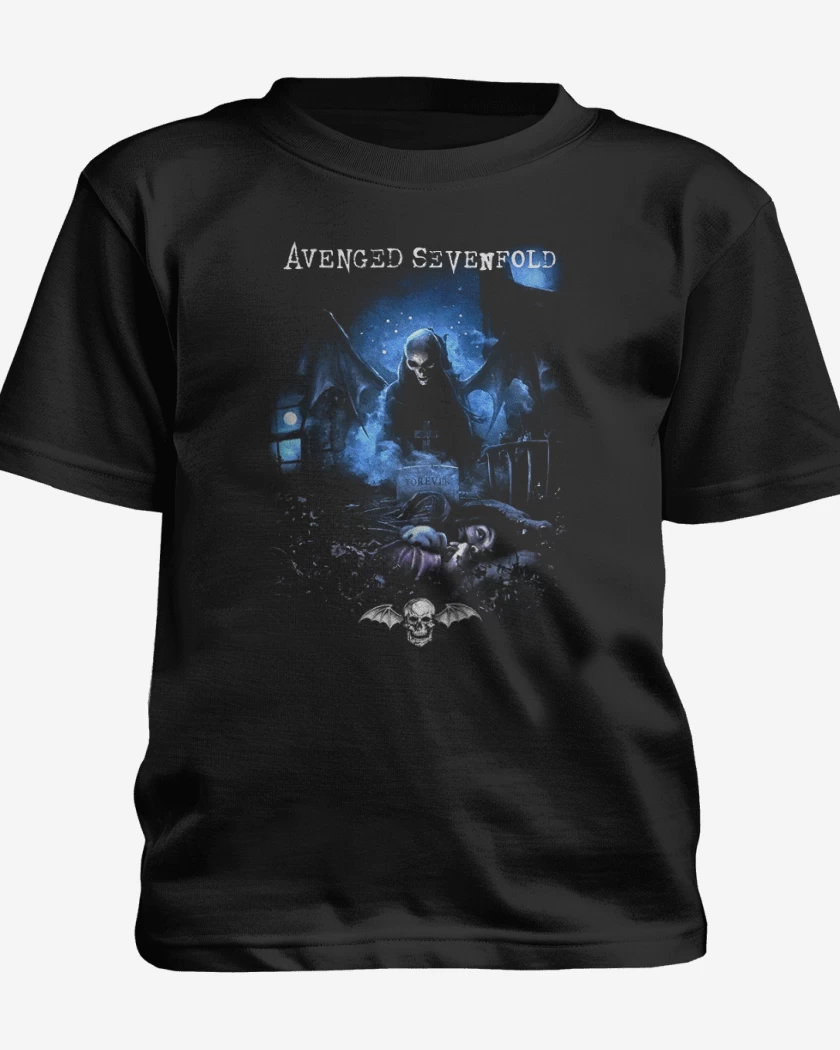 Polera de niño Negro de Avenged sevenfold Nightmare