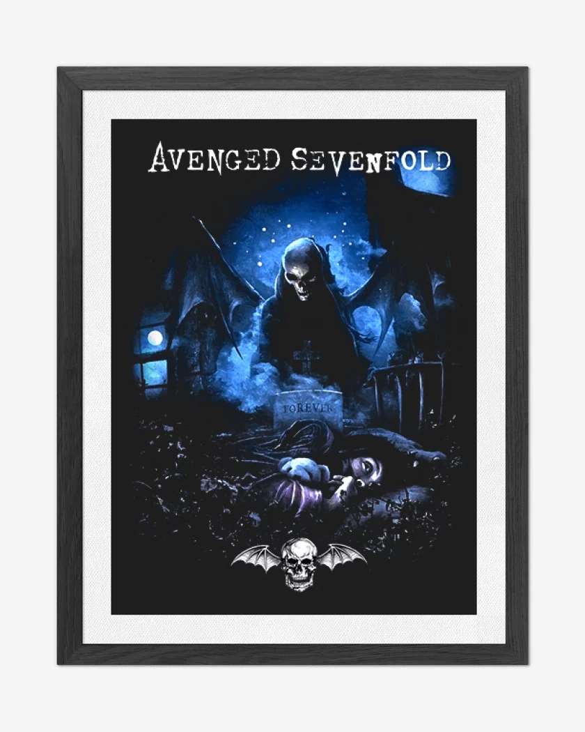 Cuadro decorativo Negro de Avenged sevenfold Nightmare