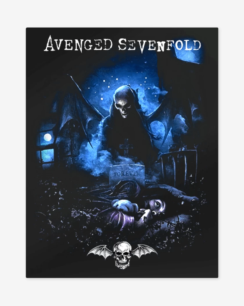 Print metalico Avenged sevenfold Nightmare
