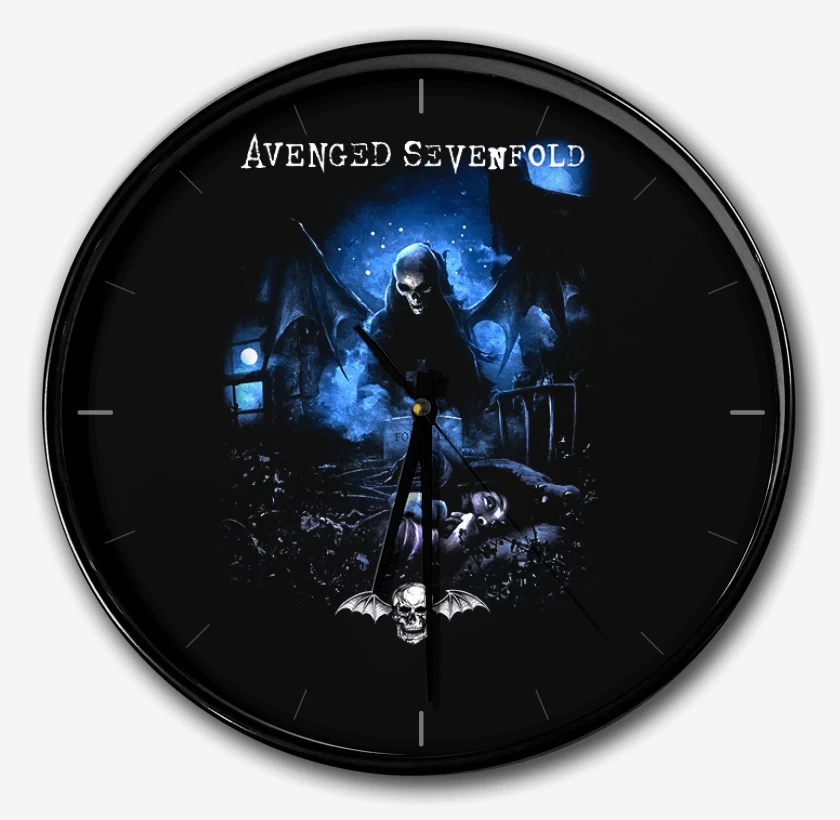 Reloj Negro de Avenged sevenfold Nightmare