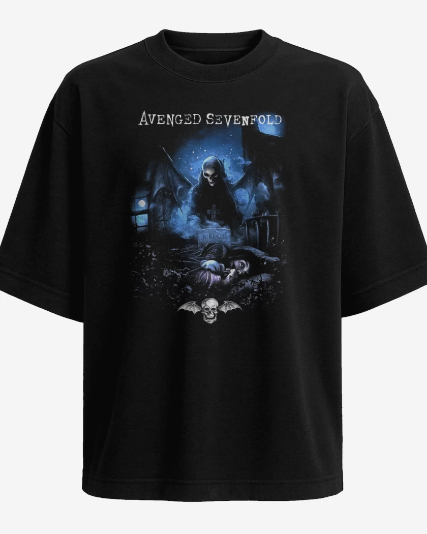Polera Oversize Avenged sevenfold Nightmare