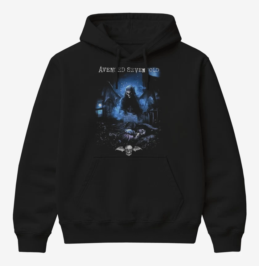 Poleron Canguro básico Avenged sevenfold Nightmare