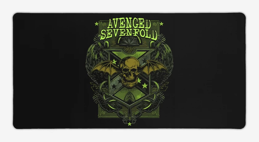 Mouse pad Gamer Negro de Avenged sevenfold 3