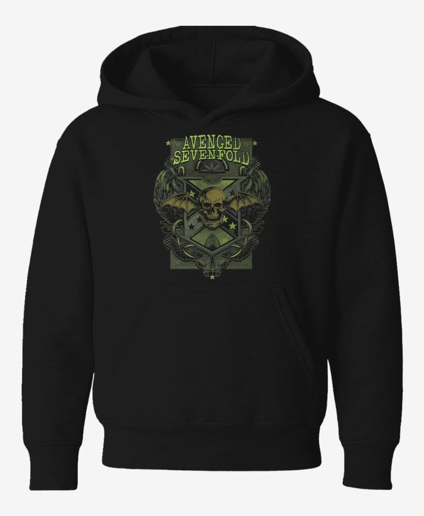 Poleron de niño Negro de Avenged sevenfold 3