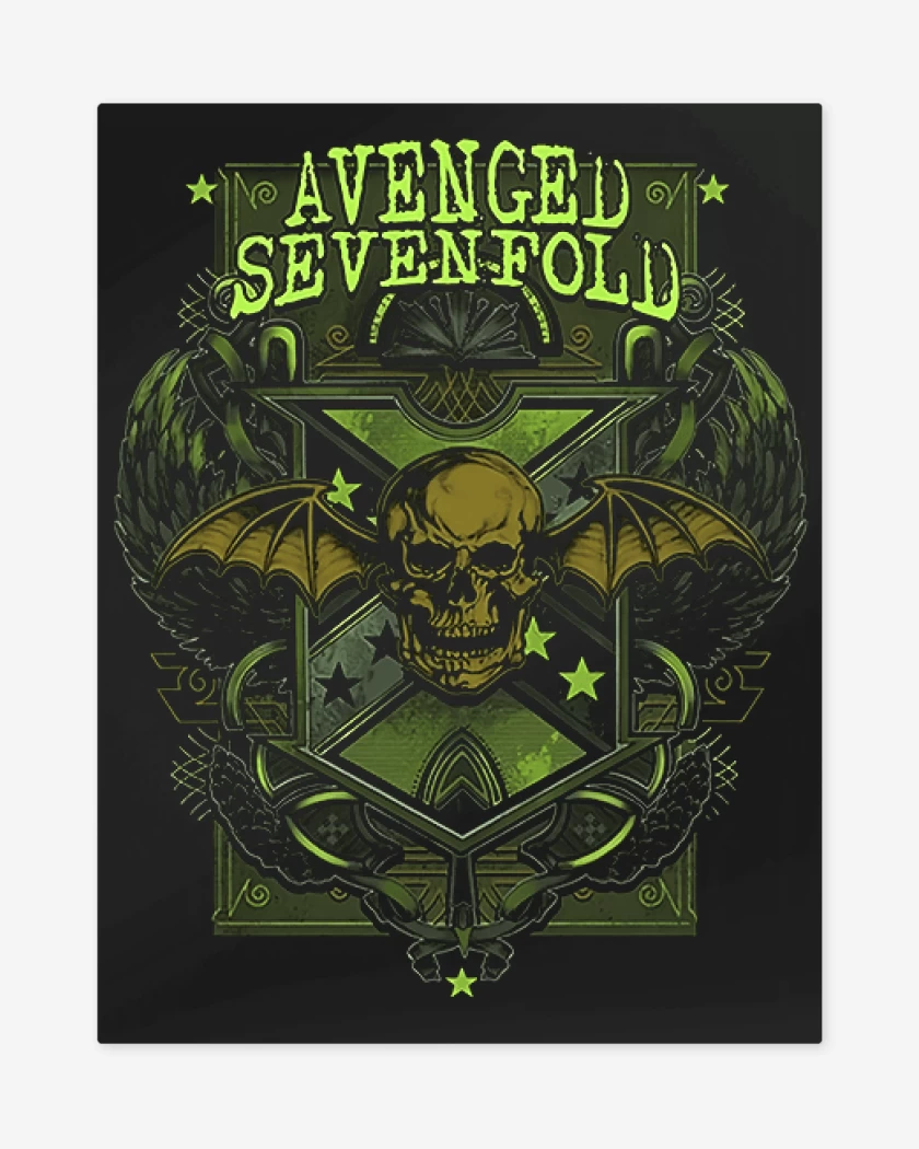 Print metalico Avenged sevenfold 3