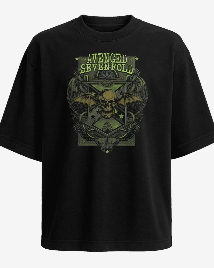 Polera Oversize Avenged sevenfold 3
