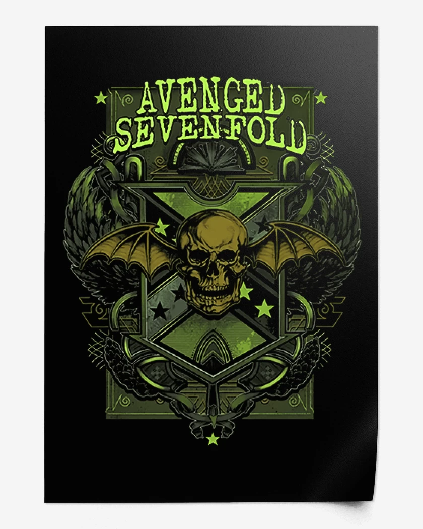 Print Avenged sevenfold 3