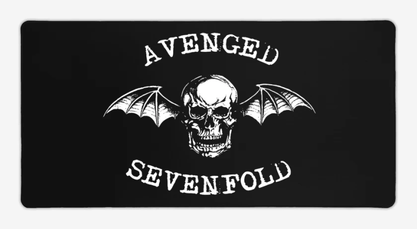 Mouse pad Gamer Negro de Avenged sevenfold 5