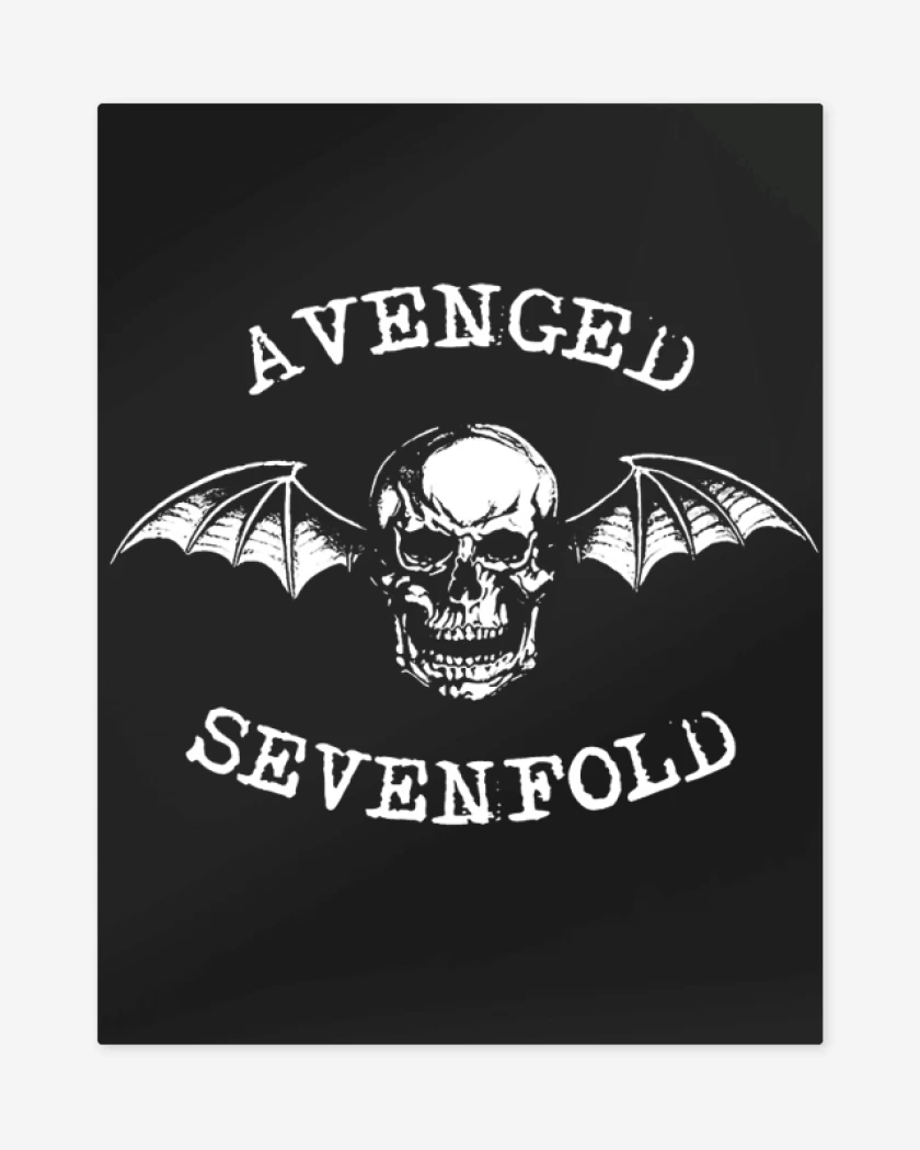 Print metalico Avenged sevenfold 5
