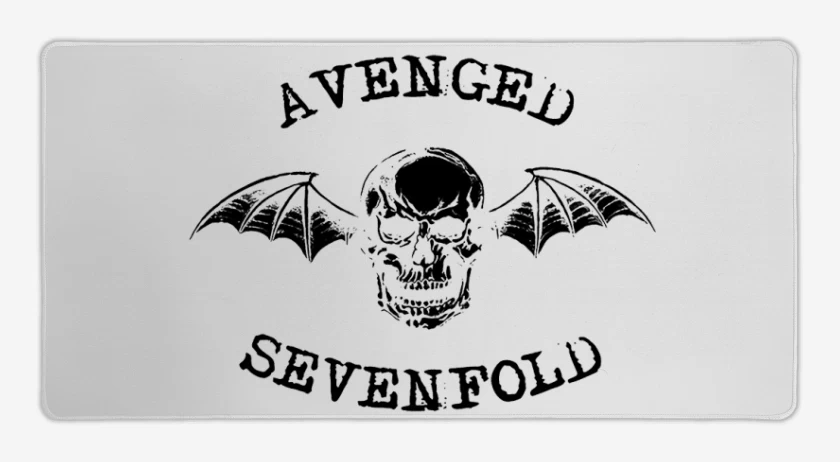 Mouse pad Gamer Blanco de Avenged sevenfold 6 