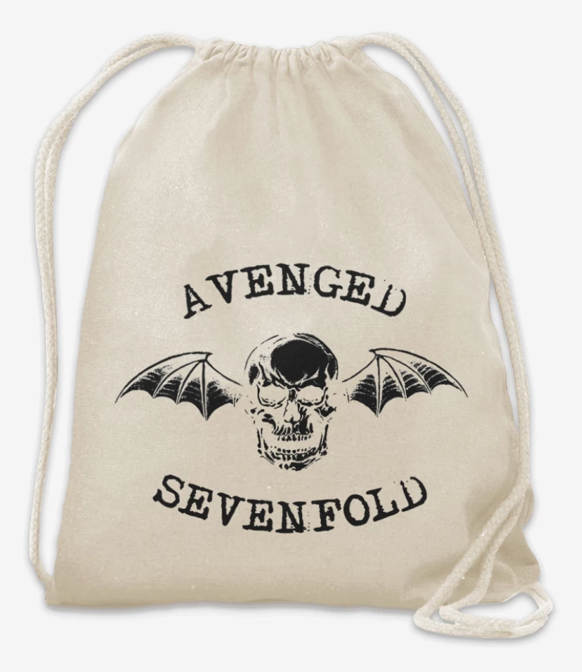 Mochila Blanco de Avenged sevenfold 6 