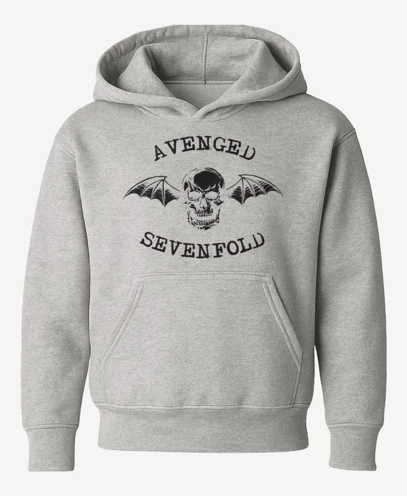 Poleron de niño Gris Melange de Avenged sevenfold 6 