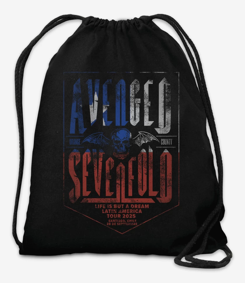 Mochila A7X tour chile 2025