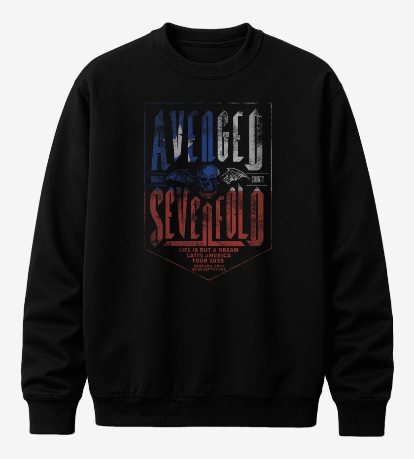 Poleron polo A7X tour chile 2025