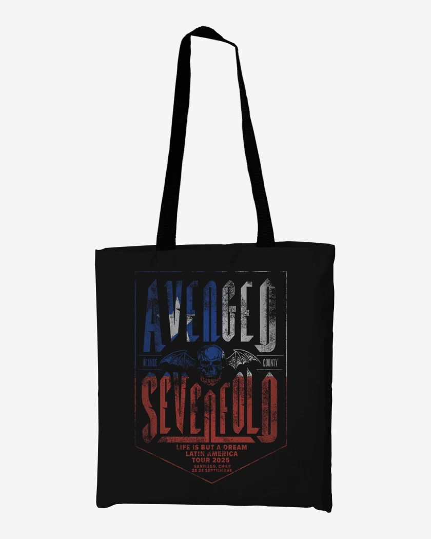 Totebag A7X tour chile 2025