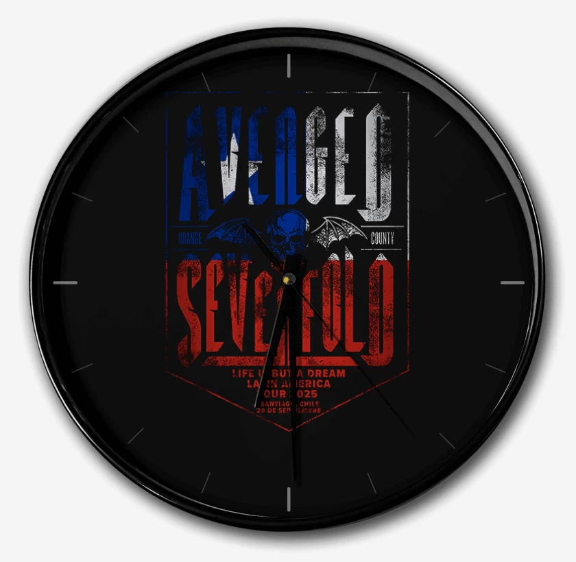 Reloj A7X tour chile 2025